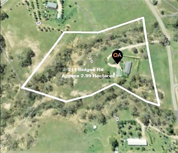 Floorplan of Homely rural property listing, 211 Bidgee Road, Binjura NSW 2630