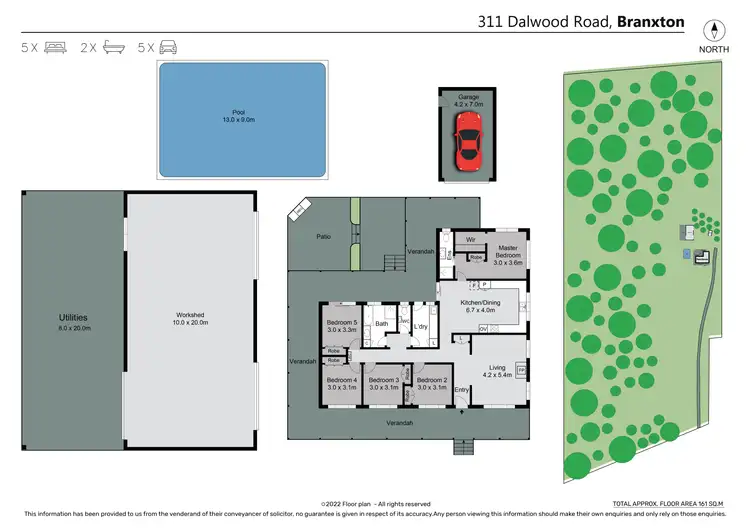 Floorplan of Homely rural property listing, Address available on request