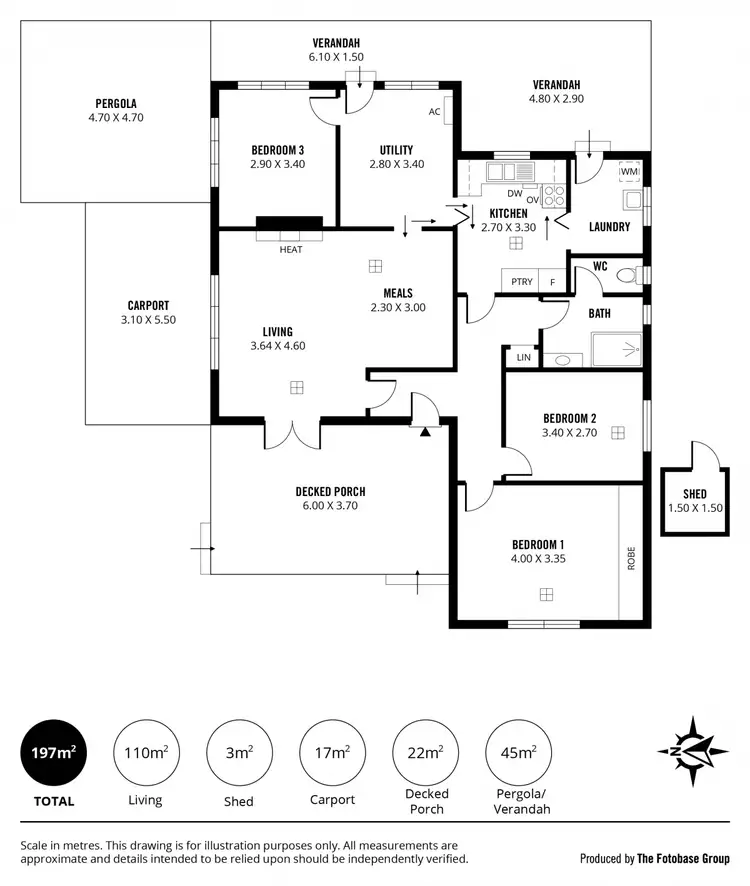 Floorplan of Homely house listing, 18 Hardy Street, Croydon Park SA 5008
