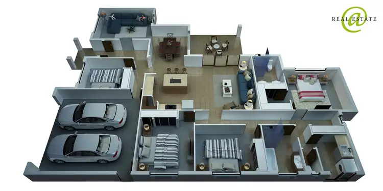 Floorplan of Homely house listing, 6 Adventurer Drive, Taroomball QLD 4703
