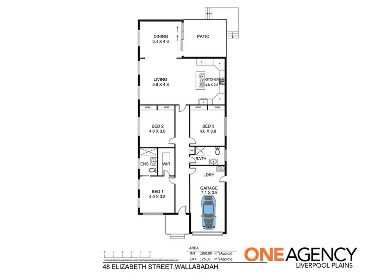Floorplan of Homely house listing, 48 Elizabeth Street, Wallabadah NSW 2343