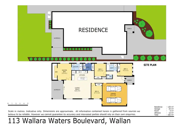 Floorplan of Homely house listing, 113 Wallara Waters Boulevard, Wallan VIC 3756
