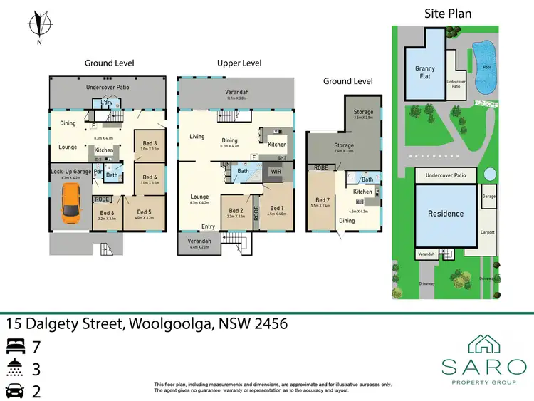 Floorplan of Homely house listing, 15 Dalgety Street, Woolgoolga NSW 2456