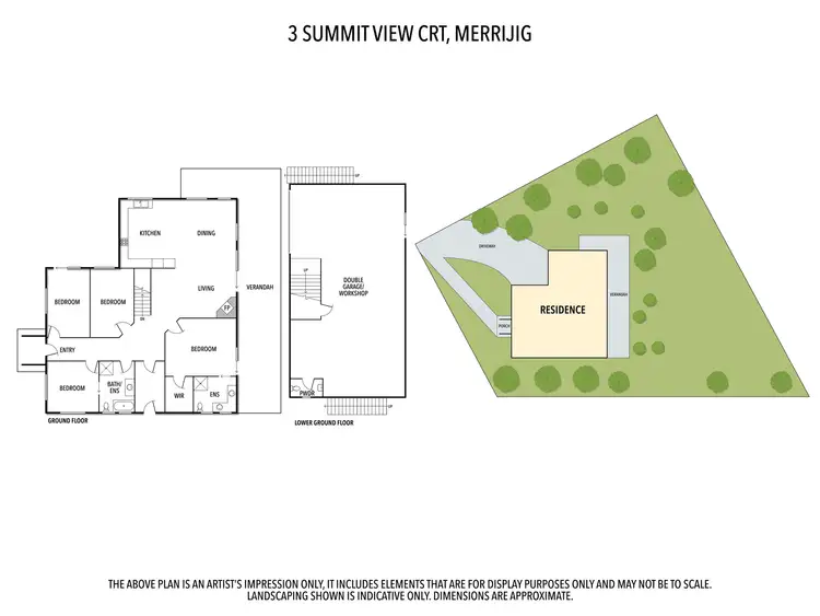 Floorplan of Homely house listing, 3 Summit View Court, Merrijig VIC 3723