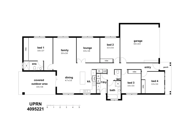 Floorplan of Homely house listing, Address available on request