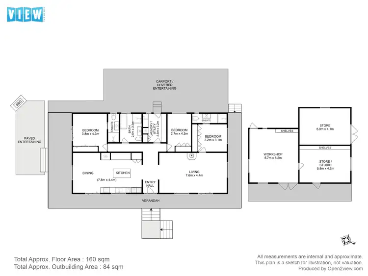 Floorplan of Homely house listing, 3318 Channel Highway, Woodbridge TAS 7162