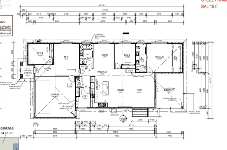 Floorplan of Homely house listing, 13 Saunders Drive, Flagstone QLD 4280