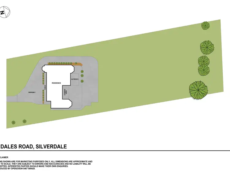 Floorplan of Homely rural property listing, 3 Dales Road, Silverdale NSW 2752