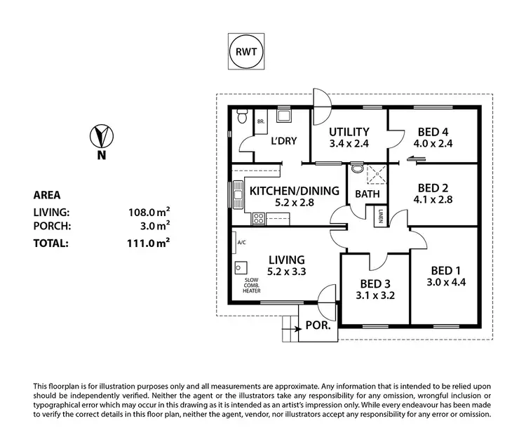 Floorplan of Homely house listing, 9 Culley Street, Tailem Bend SA 5260