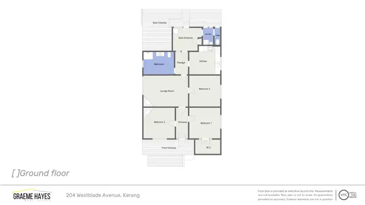 Floorplan of Homely house listing, 204 Westblade Avenue, Kerang VIC 3579