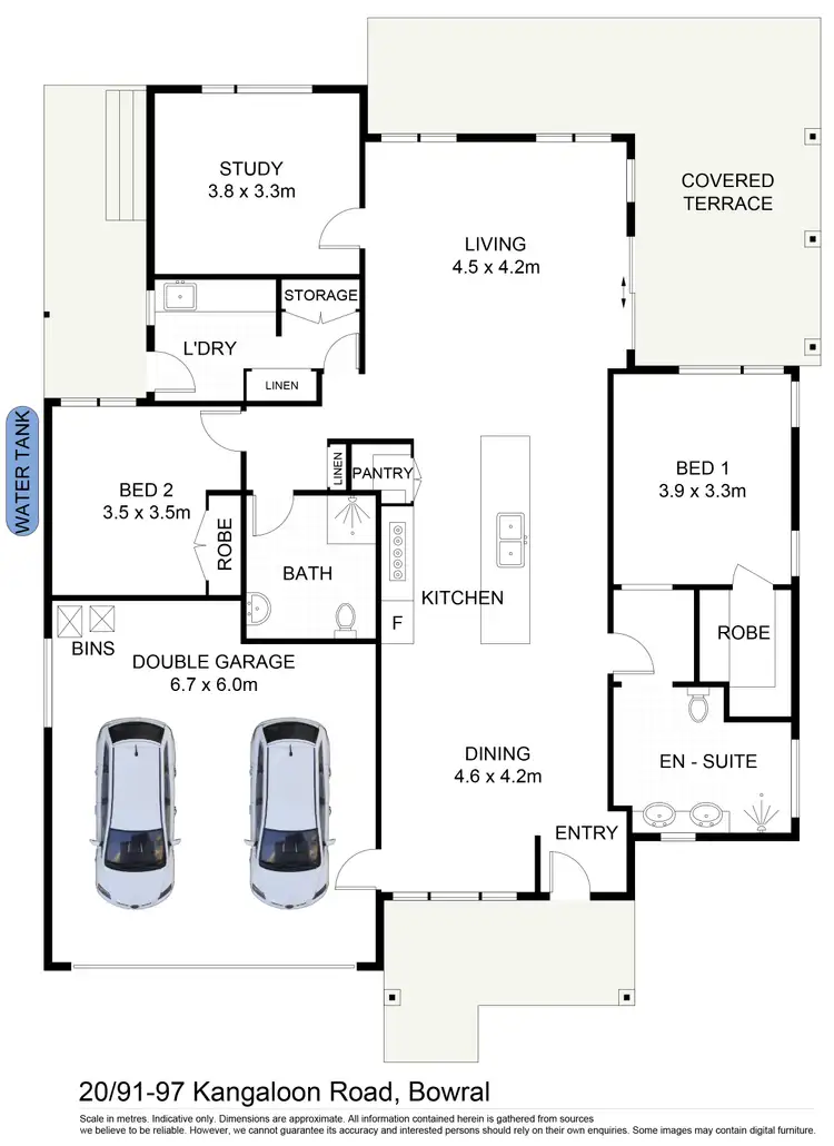 Floorplan of Homely villa listing, 20/91 Kangaloon Road, Bowral NSW 2576