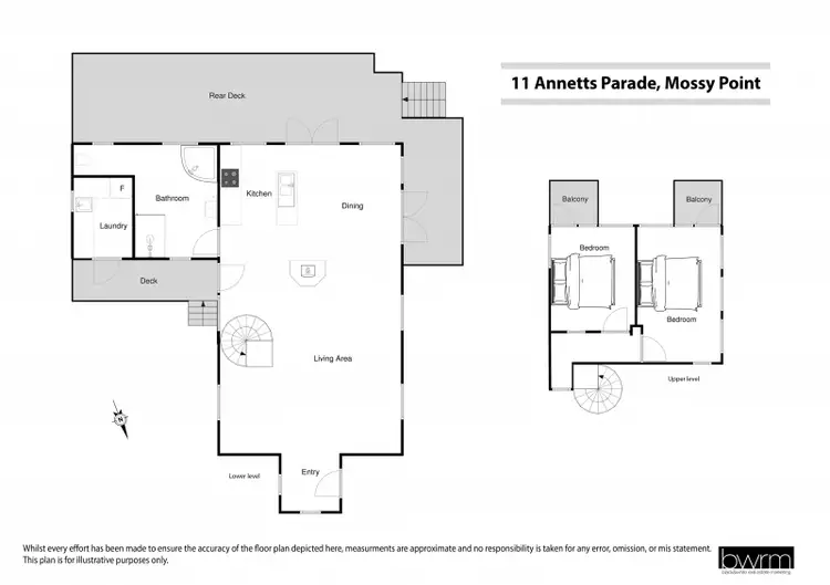 Floorplan of Homely house listing, 11 Annetts Parade, Mossy Point NSW 2537