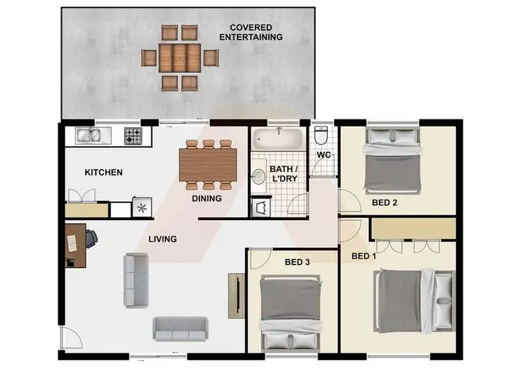 Floorplan of Homely house listing, 10 SAPIUM STREET, Kingston QLD 4114