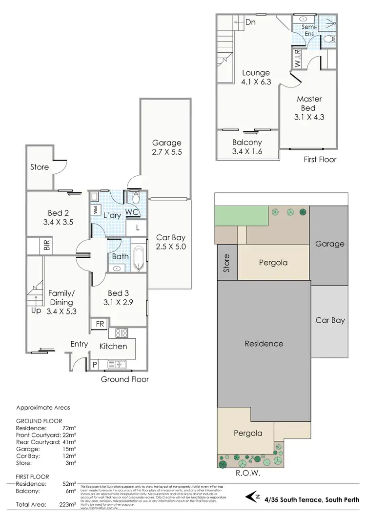 Floorplan of Homely house listing, 4/35 South Terrace, Como WA 6152