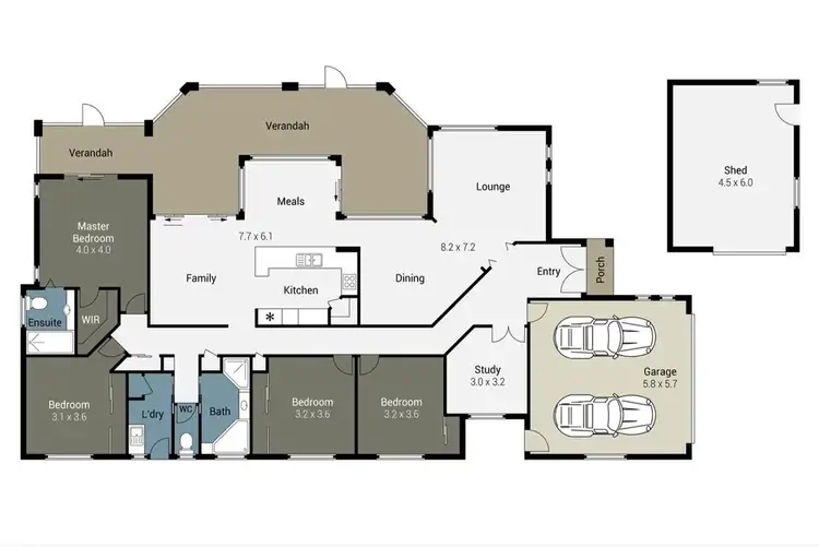 Floorplan of Homely house listing, 15 Friendship Court, Mundoolun QLD 4285