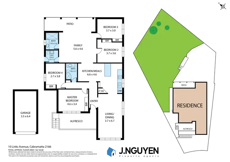 Floorplan of Homely house listing, 10 Links Avenue, Cabramatta NSW 2166