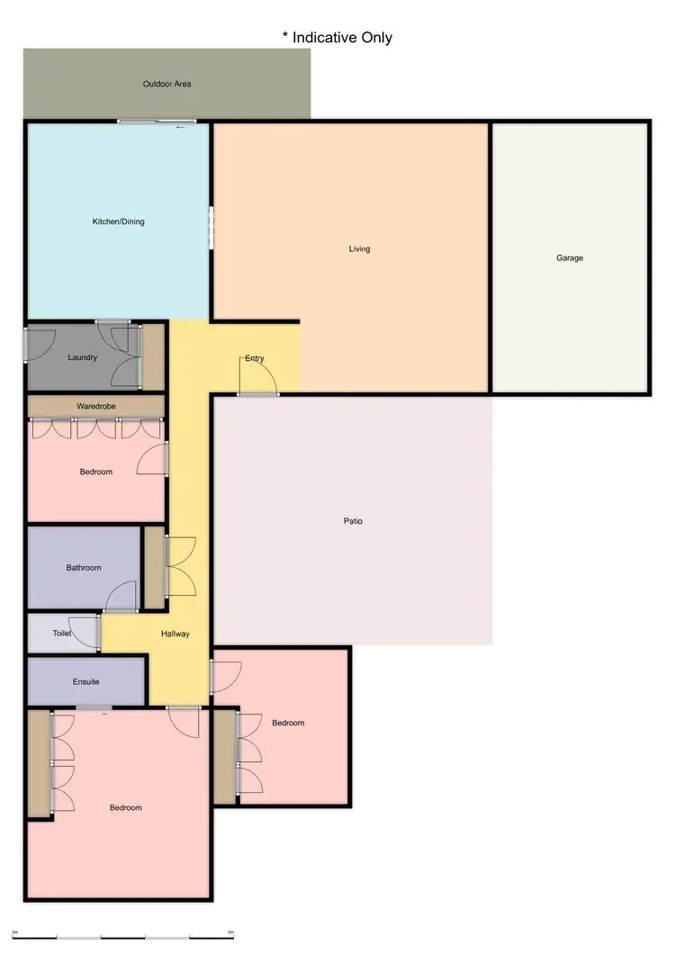 Floorplan of Homely house listing, 8 Hillcrest Avenue, Wingham NSW 2429