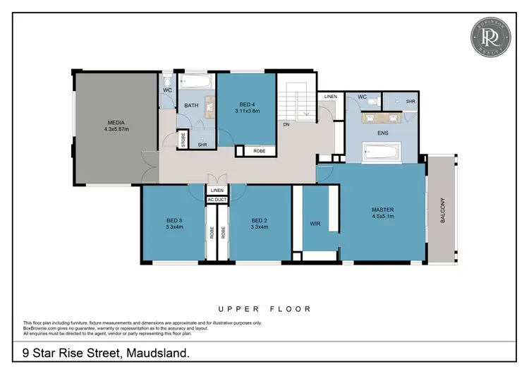 Floorplan of Homely house listing, 9 Star Rise Street, Maudsland QLD 4210