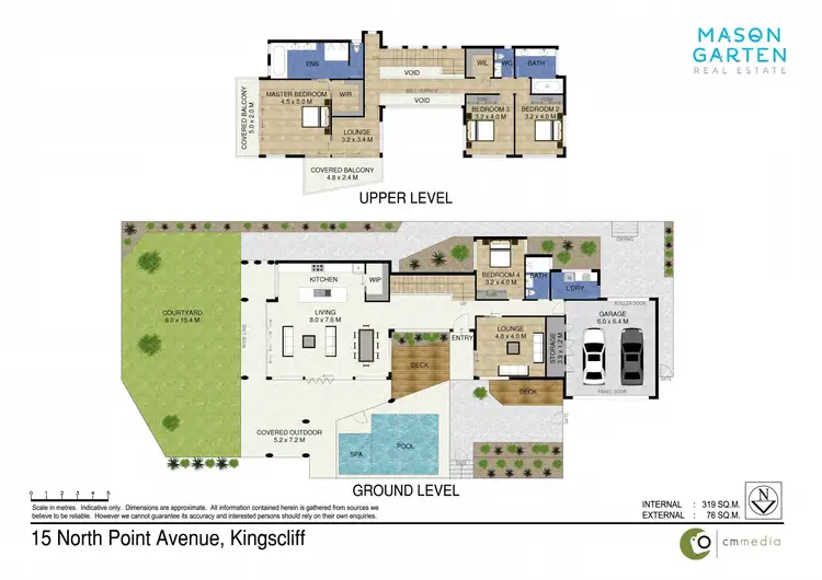 Floorplan of Homely house listing, 15 North Point Avenue, Kingscliff NSW 2487