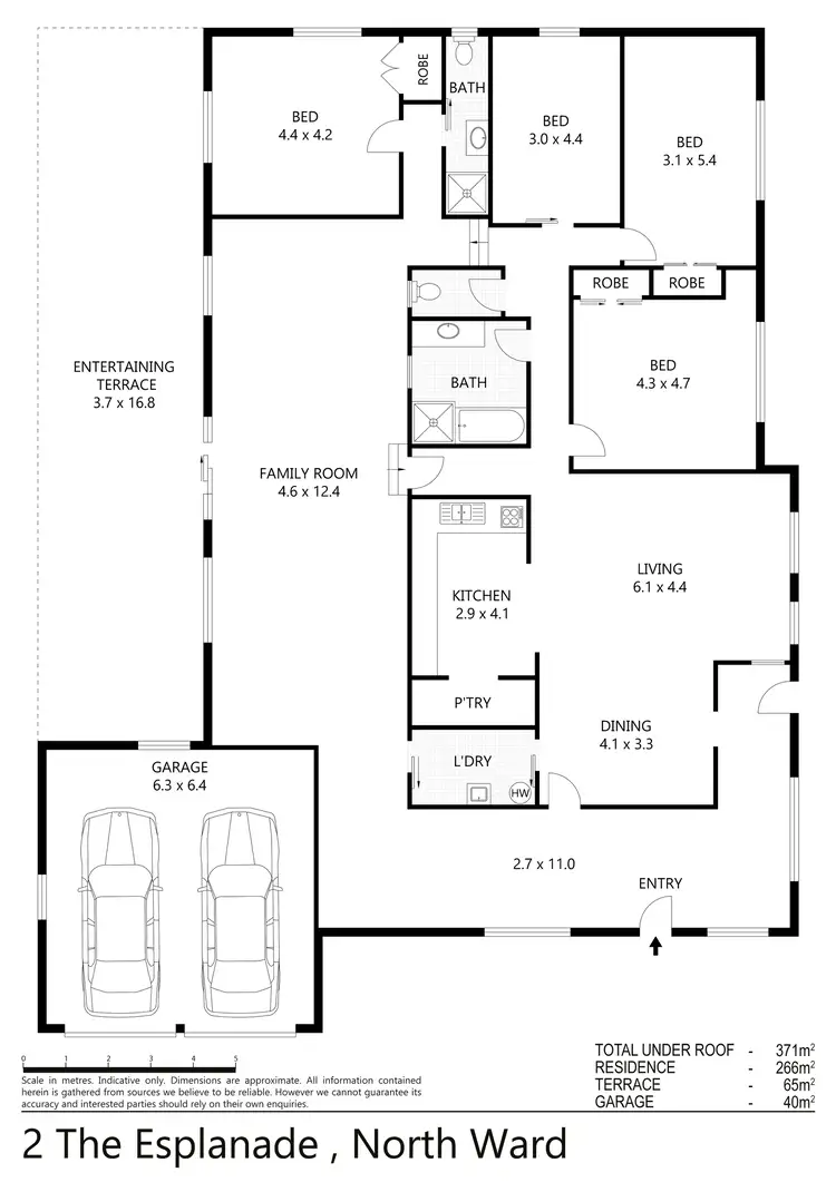Floorplan of Homely house listing, 2 The Esplanade, North Ward QLD 4810