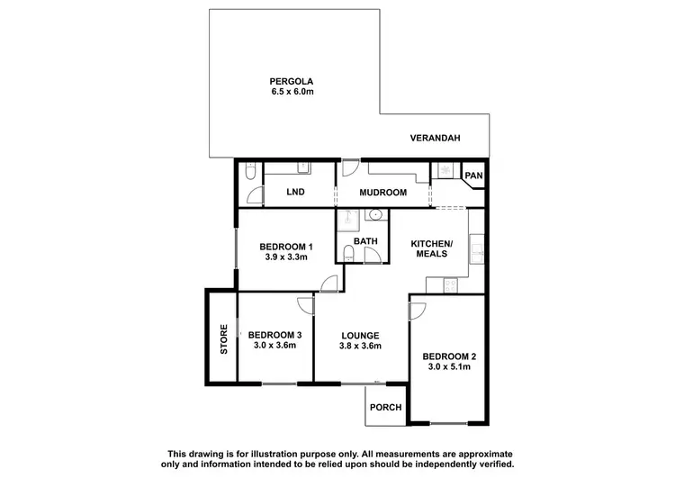 Floorplan of Homely house listing, 61 Brownes Road, Mount Gambier SA 5290