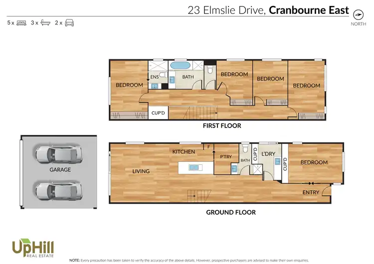 Floorplan of Homely house listing, 23 Elmslie Drive, Cranbourne East VIC 3977