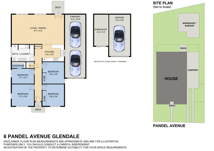 Floorplan of Homely house listing, 6 Pandel Avenue, Glendale NSW 2285