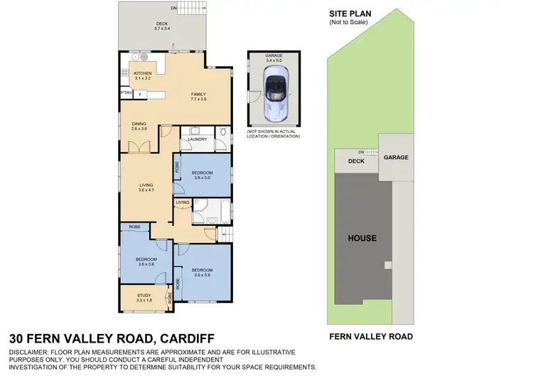 Floorplan of Homely house listing, 30 Fern Valley Road, Cardiff NSW 2285