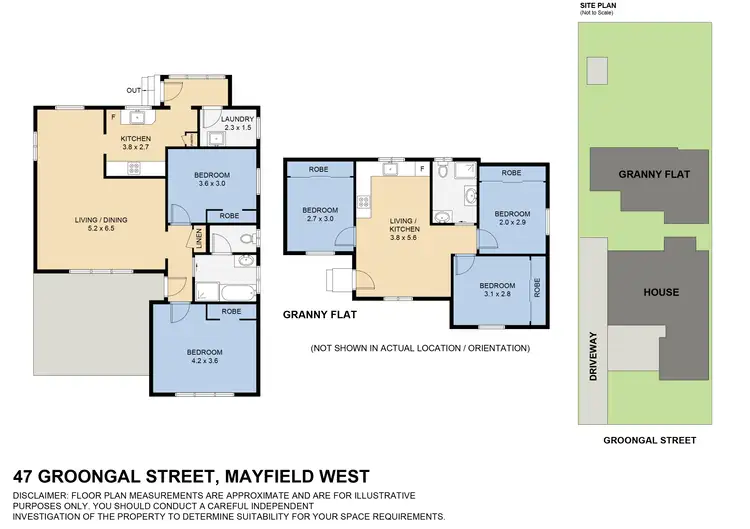 Floorplan of Homely house listing, 47 Groongal Street, Mayfield West NSW 2304