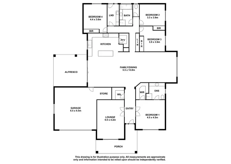 Floorplan of Homely house listing, 2 Hume Court, Mount Gambier SA 5290