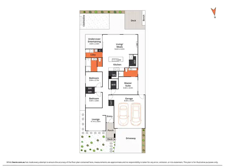 Floorplan of Homely house listing, 15 Celestial Way, Mount Duneed VIC 3217