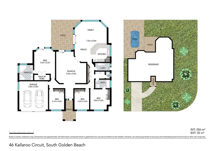 Floorplan of Homely house listing, 46 Kallaroo Circuit, Ocean Shores NSW 2483