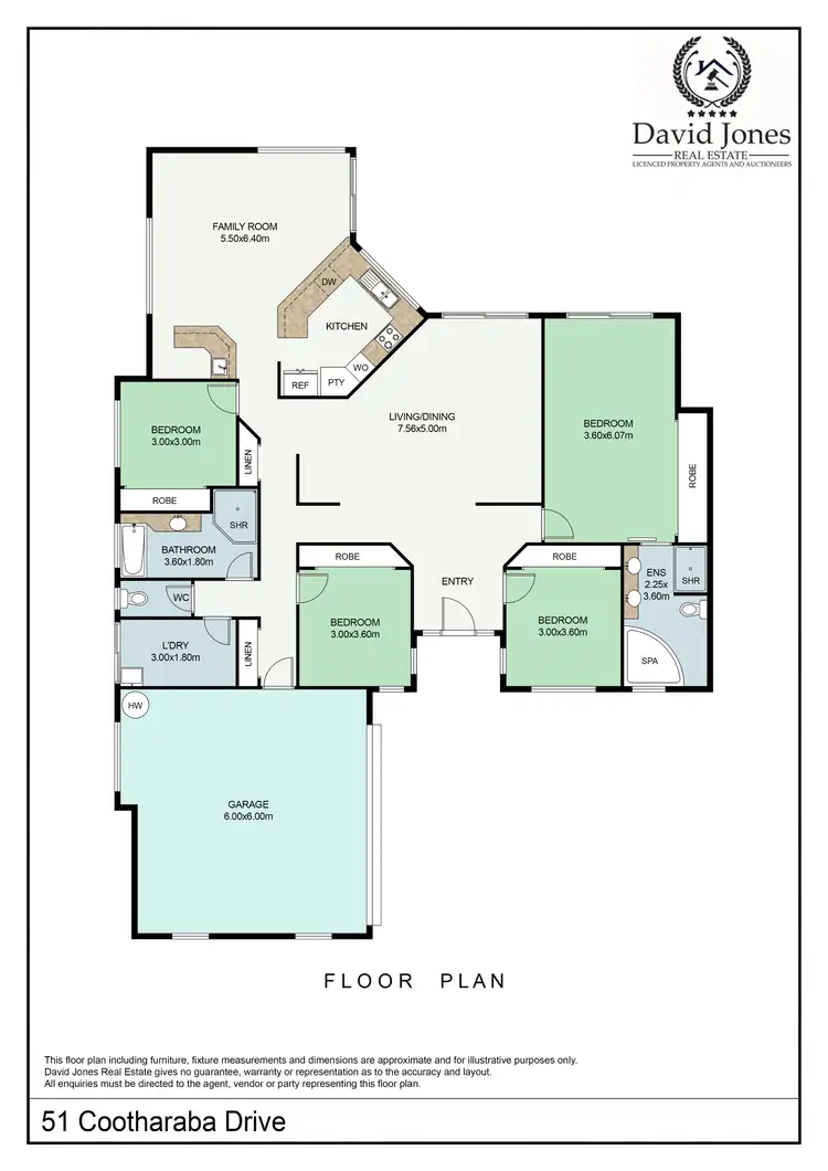 Floorplan of Homely house listing, 51 Cootharaba Drive, Helensvale QLD 4212