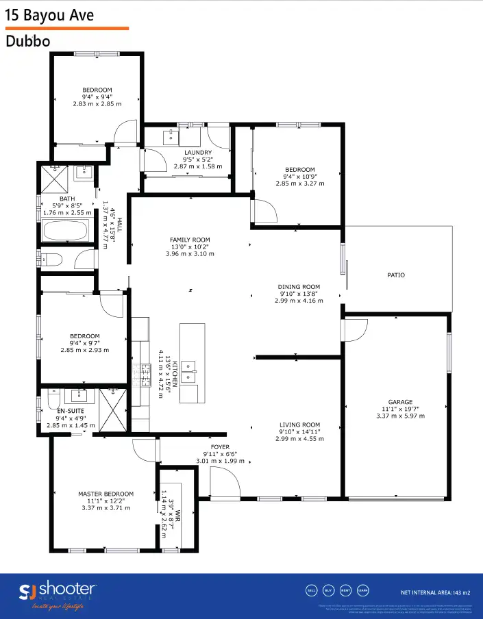 Floorplan of Homely house listing, 15 Bayou Avenue, Dubbo NSW 2830