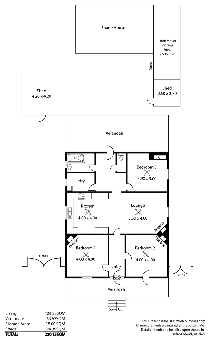 Floorplan of Homely house listing, 7 Edmund Terrace, Murray Bridge SA 5253