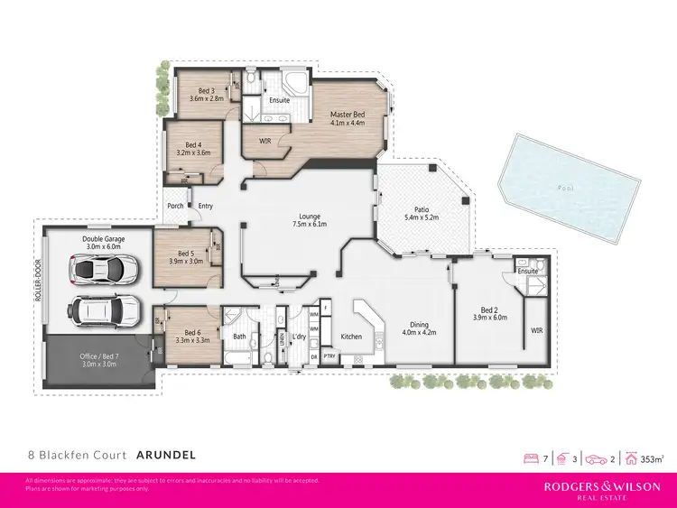 Floorplan of Homely house listing, 8 Blackfen Court, Arundel QLD 4214