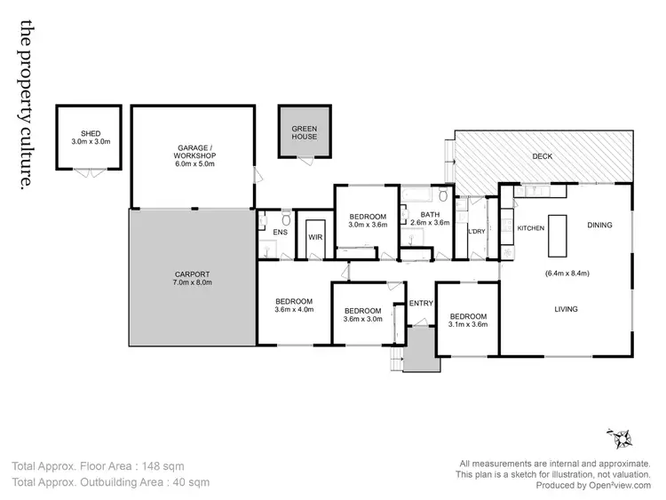 Floorplan of Homely house listing, 2 Katherine Close, Ranelagh TAS 7109