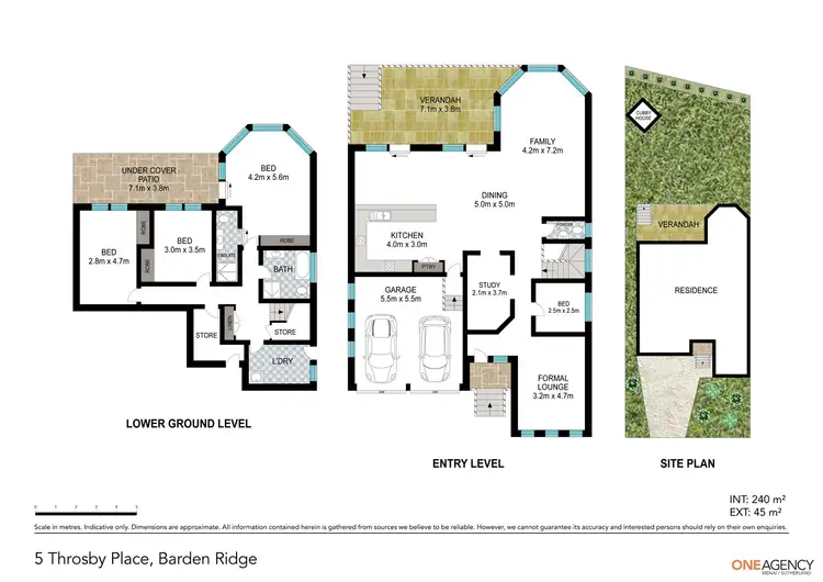 Floorplan of Homely house listing, 5 Throsby Close, Barden Ridge NSW 2234