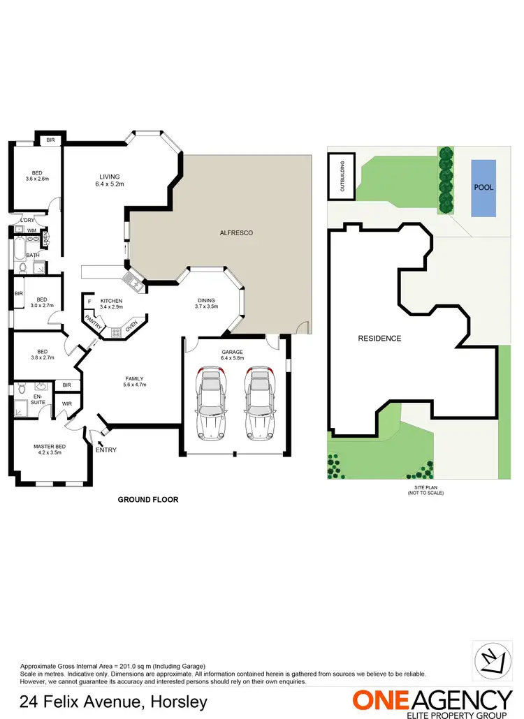 Floorplan of Homely house listing, 24 Felix Avenue, Horsley NSW 2530