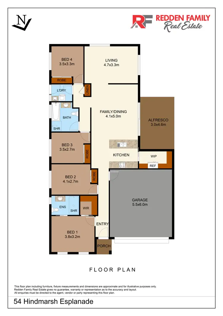 Floorplan of Homely house listing, 54 Hindmarsh Esplanade, Dubbo NSW 2830