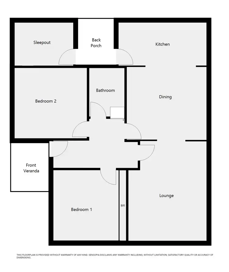 Floorplan of Homely house listing, 3 Gardiner St, Warracknabeal VIC 3393
