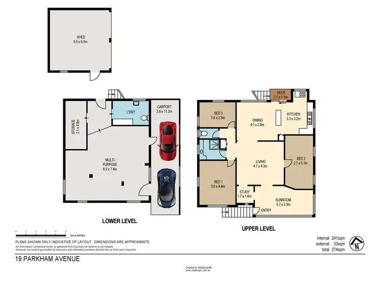 Floorplan of Homely house listing, 19 Parkham Avenue, Wavell Heights QLD 4012