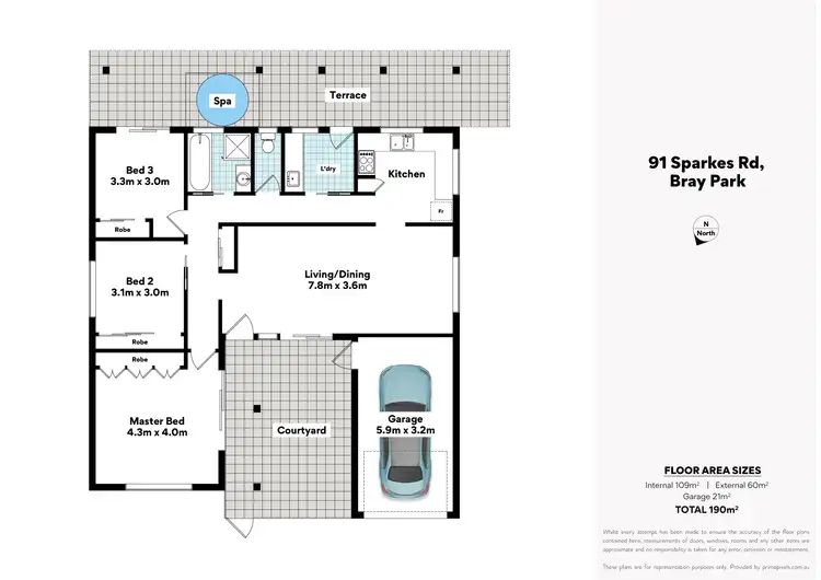 Floorplan of Homely house listing, 91 Sparkes Road, Bray Park QLD 4500