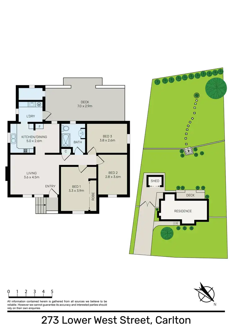 Floorplan of Homely house listing, 273 Lower West Street, Carlton NSW 2218