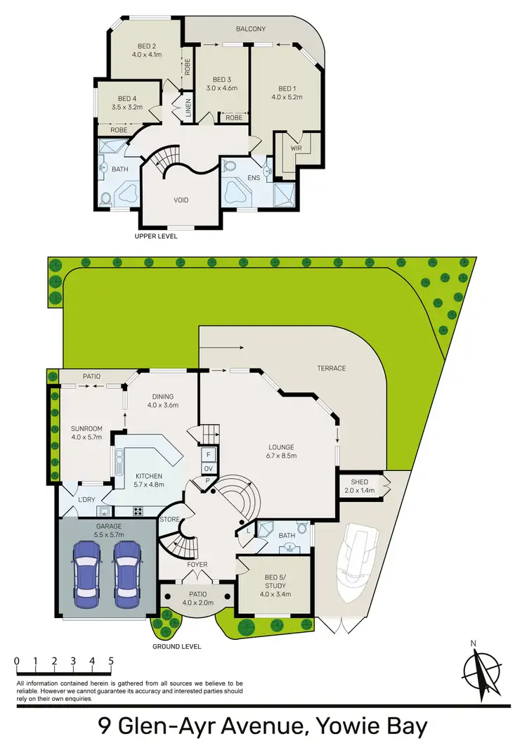 Floorplan of Homely house listing, 9 Glen-Ayr Avenue, Yowie Bay NSW 2228
