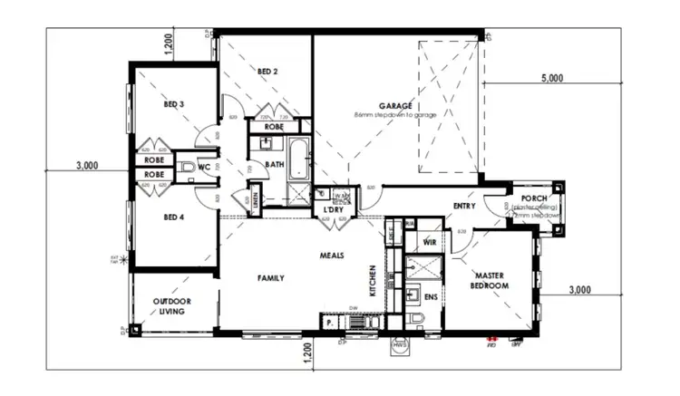 Floorplan of Homely house listing, Address available on request