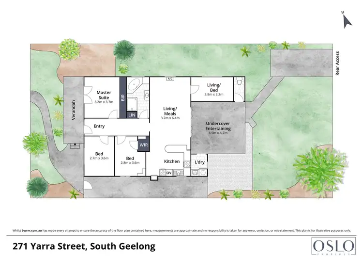 Floorplan of Homely house listing, 271 Yarra Street, South Geelong VIC 3220