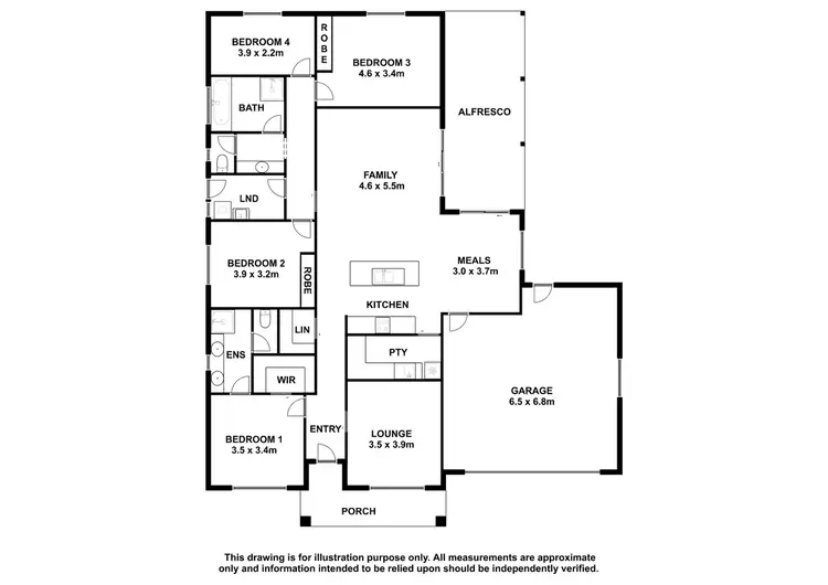 Floorplan of Homely house listing, 47 St Andrews Drive, Mount Gambier SA 5290
