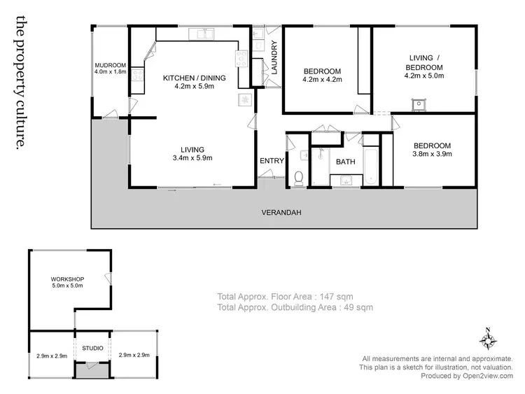 Floorplan of Homely house listing, 18 Mills Road, Lymington TAS 7109