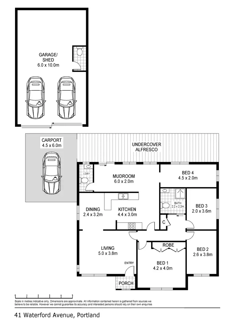 Floorplan of Homely house listing, 41 Waterford Avenue, Portland VIC 3305